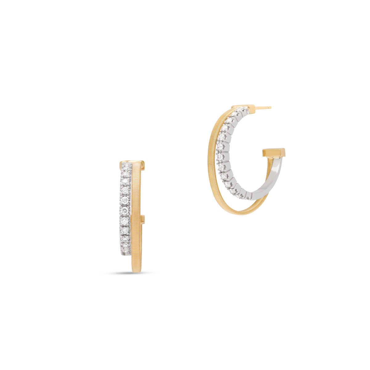 W.KRUK Kolczyki złote Marco Bicego