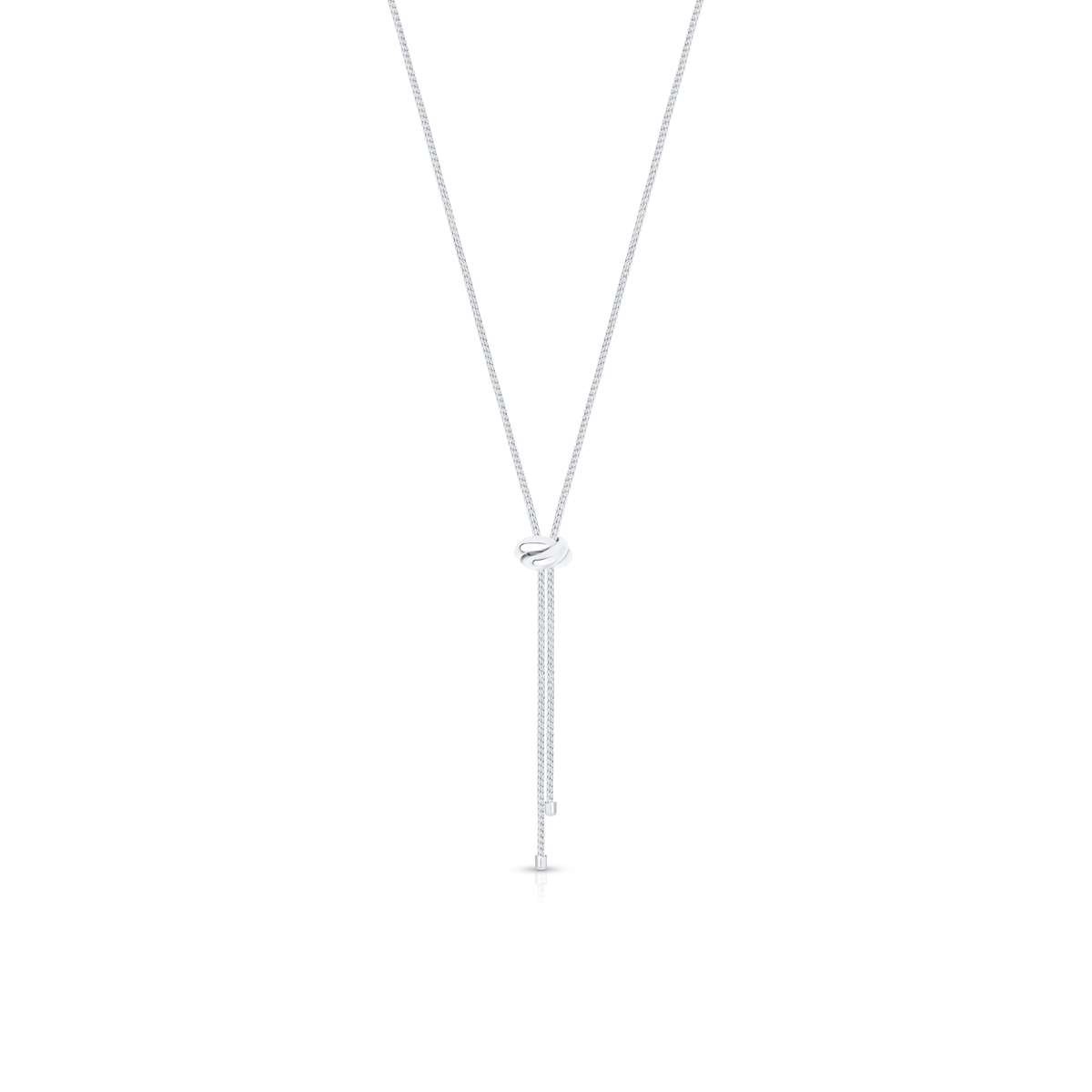 W.KRUK Naszyjnik srebrny krawatka