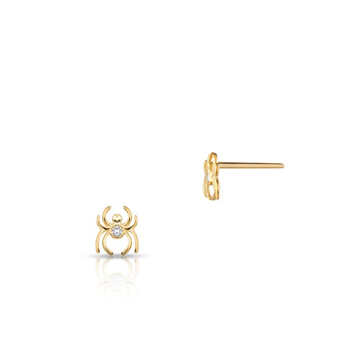 W.KRUK Kolczyki złote New Gothic