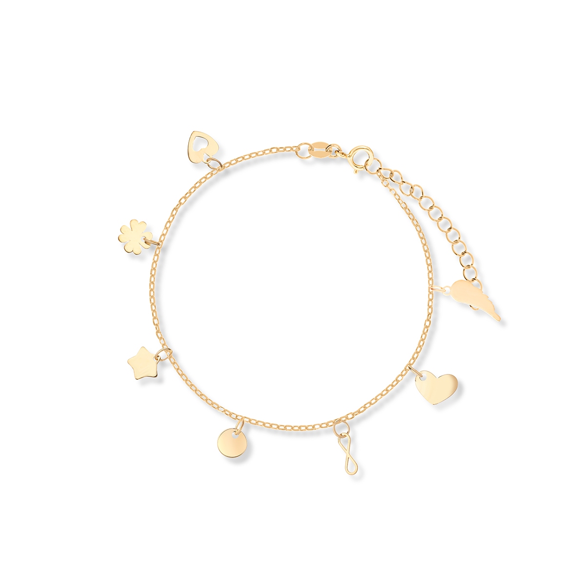 W.KRUK Bransoleta złota na nogę