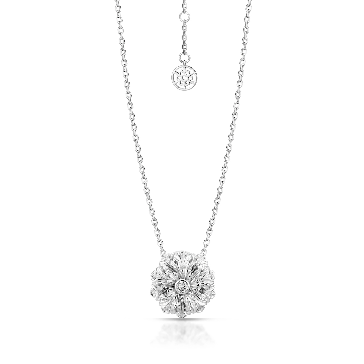 W.KRUK Naszyjnik srebrny Baśniowa