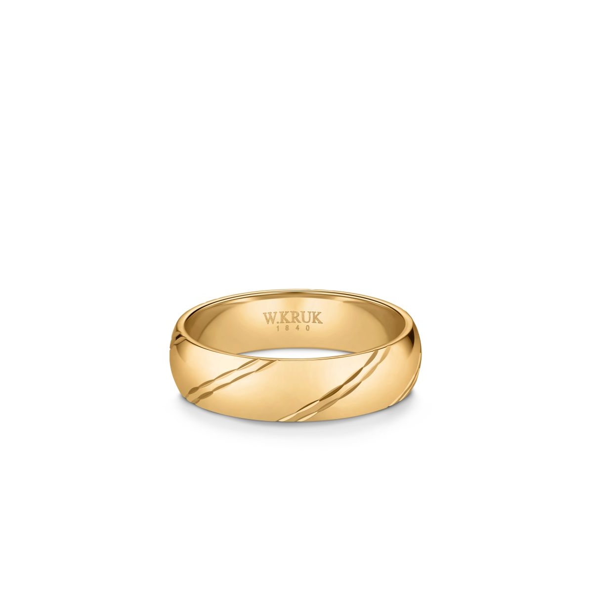 W.KRUK Obrączka złota SENTIMENTO