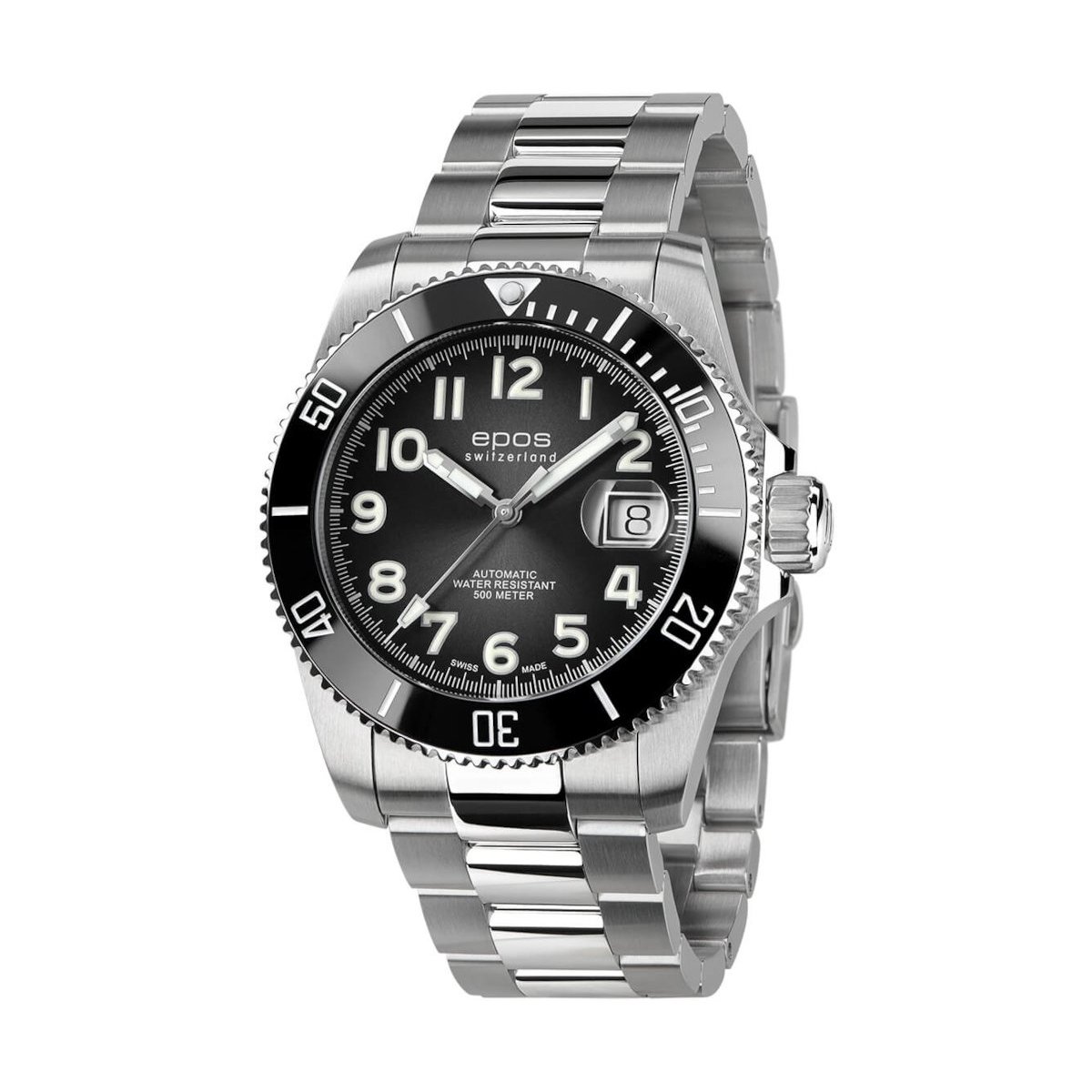 W.KRUK ZEGAREK EPOS SPORT 3504 DIVER TITANIUM AUTOMATIC