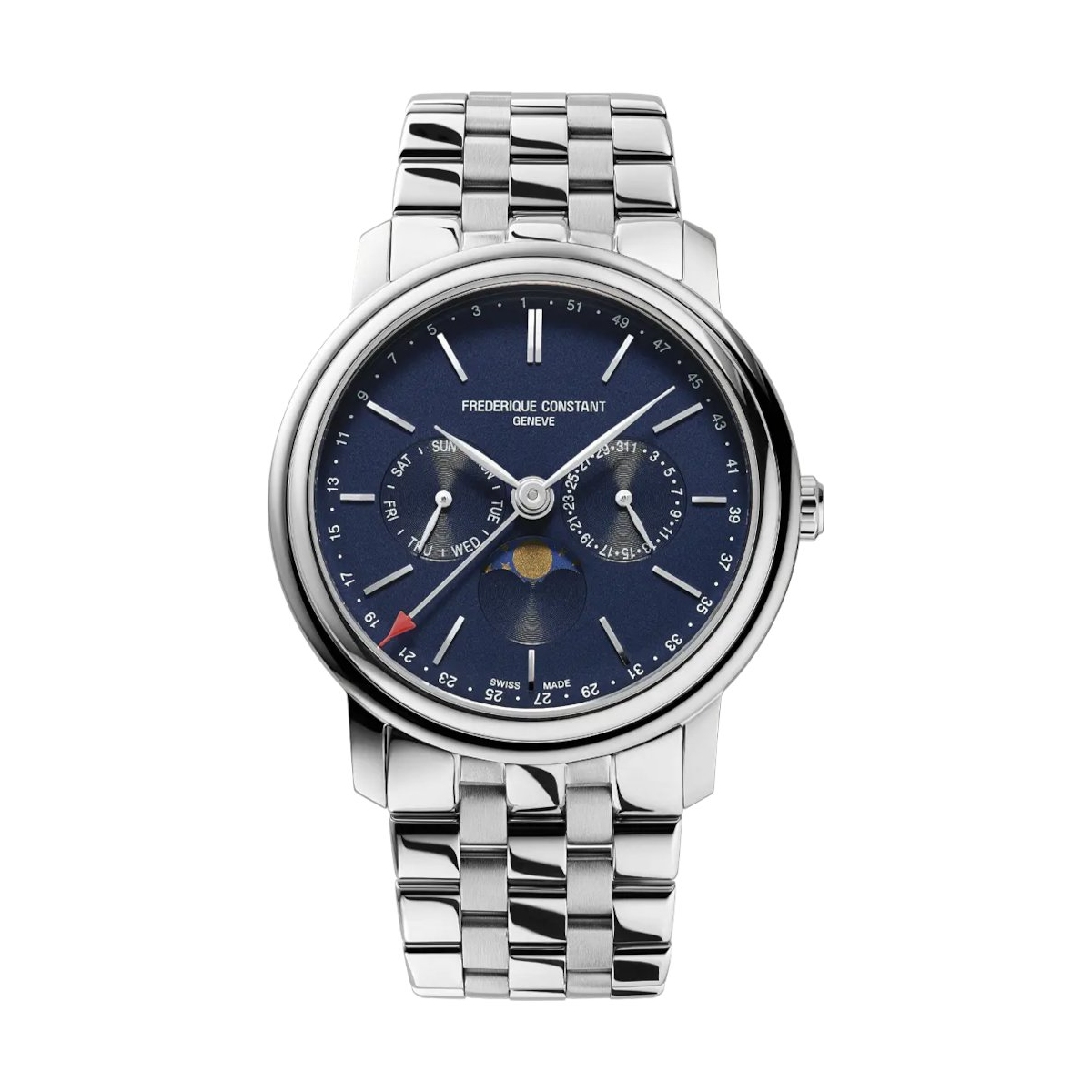 W.KRUK ZEGAREK FREDERIQUE CONSTANT CLASSICS INDEX BUSINESS TIMER