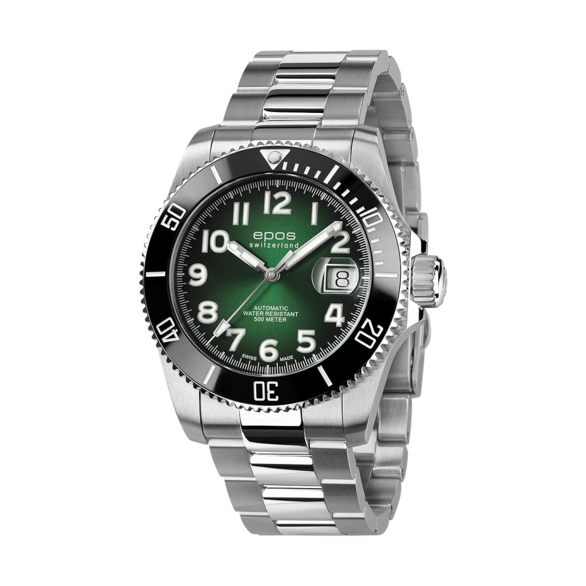W.KRUK ZEGAREK EPOS SPORT 3504 DIVER TITANIUM AUTOMATIC