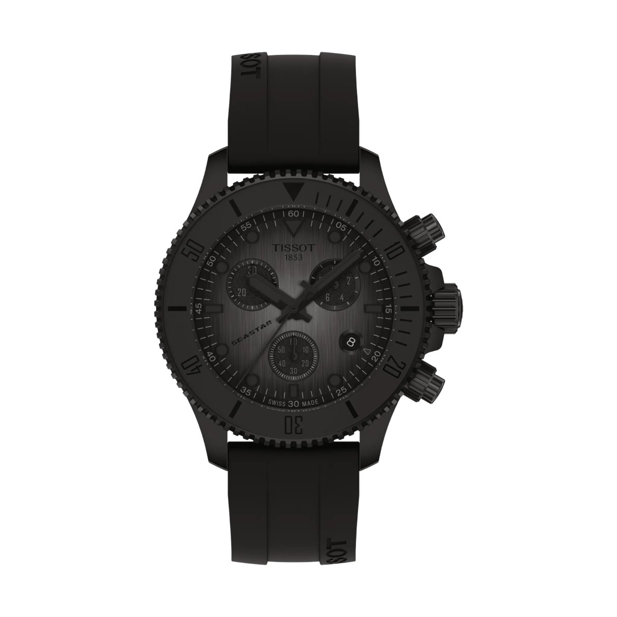 W.KRUK TISSOT SEASTAR 1000 QUARTZ CHRONOGRAPH 38MM