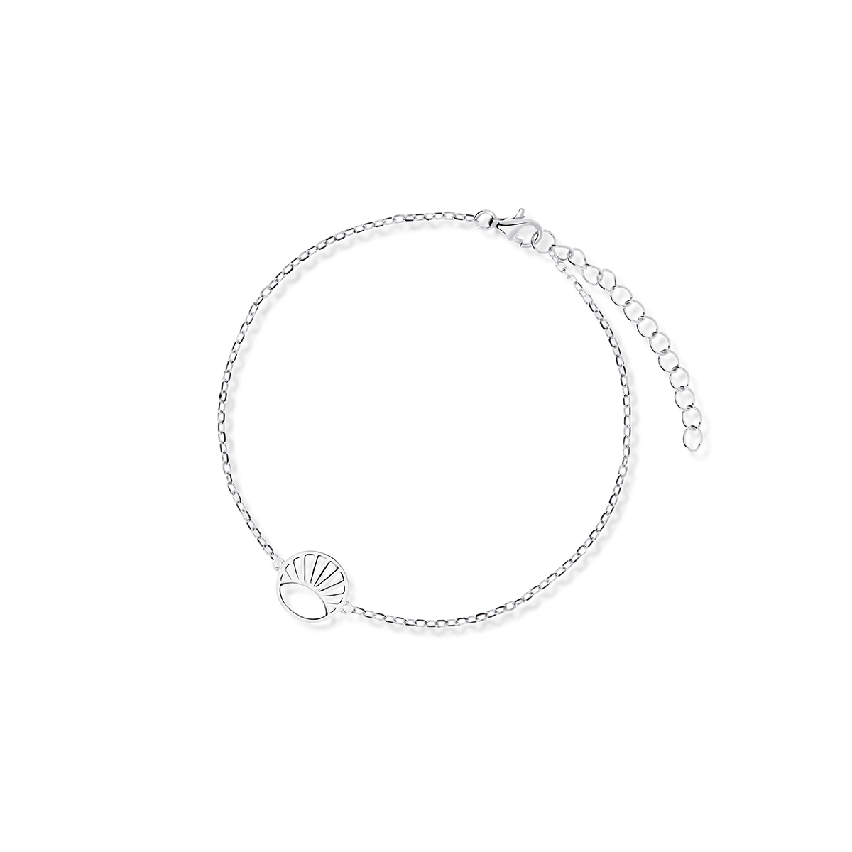 W.KRUK Bransoleta srebrna