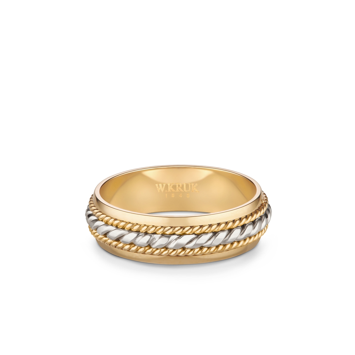 W.KRUK Obrączka złota LIRICA