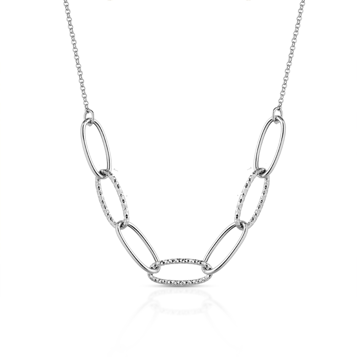 W.KRUK Naszyjnik srebrny