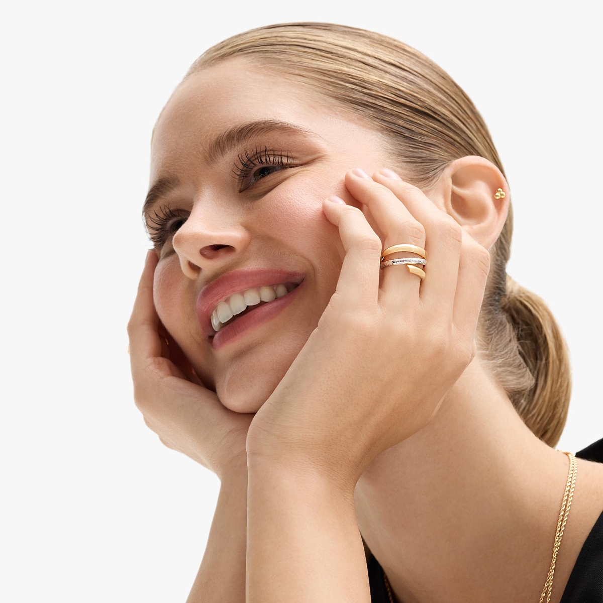 W.KRUK Pierścionek złoty