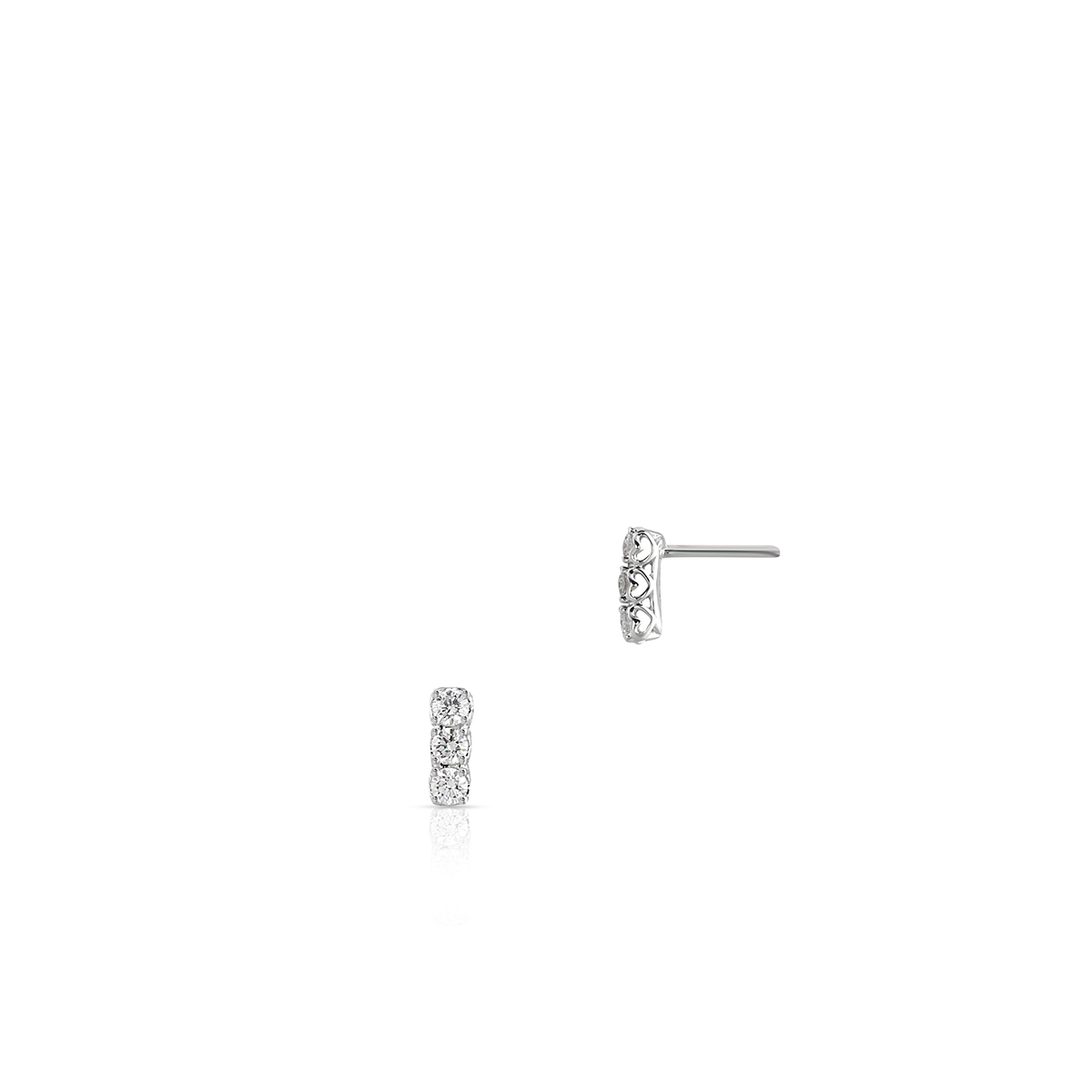 W.KRUK Kolczyki złote Recarlo