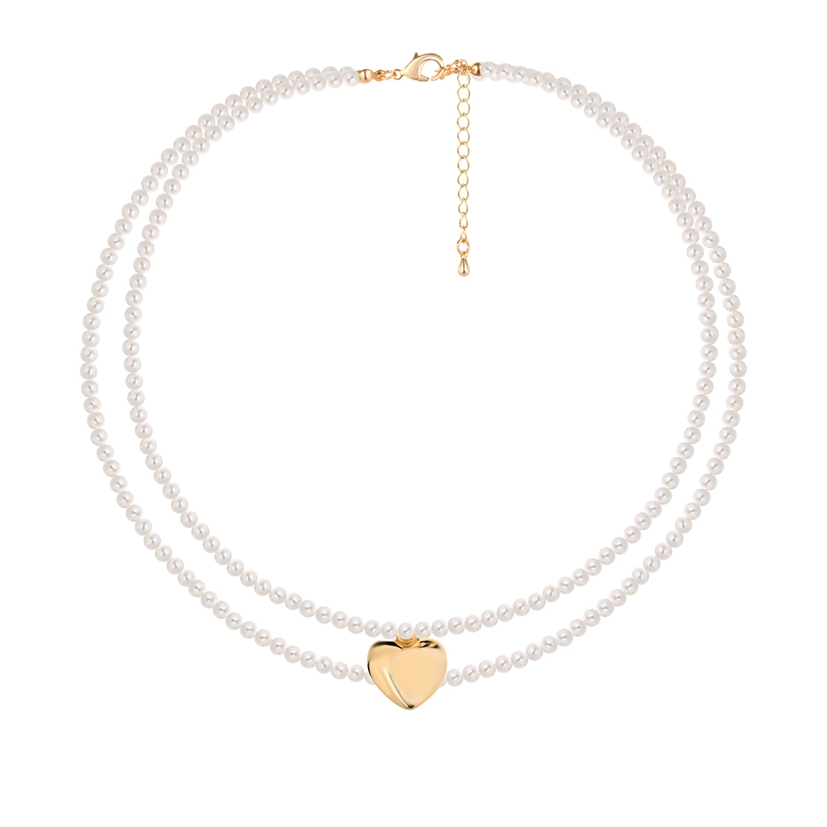 W.KRUK Naszyjnik kaskadowy z perłami Picky Pica