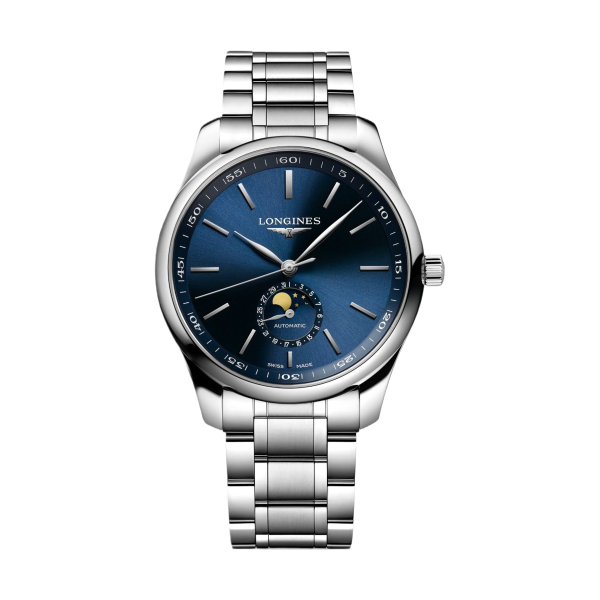 W.KRUK LONGINES MASTER COLLECTION MOONPHASE