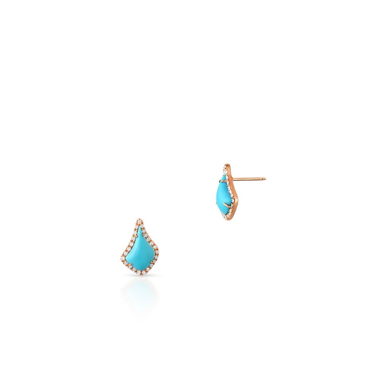 W.KRUK Kolczyki złote Enrico Capra