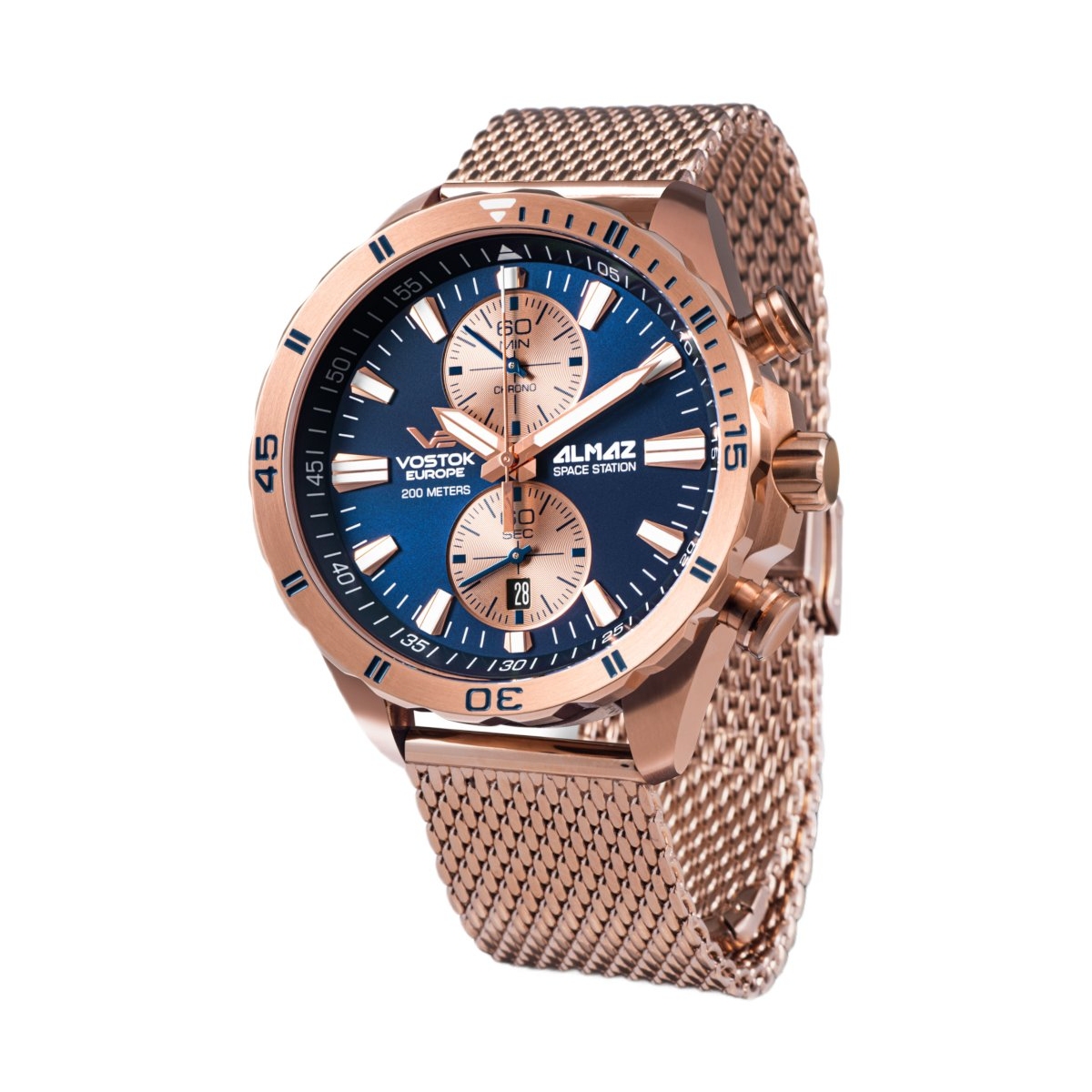 W.KRUK ZEGAREK VOSTOK EUROPE ALMAZ SPACE STATION CHRONO