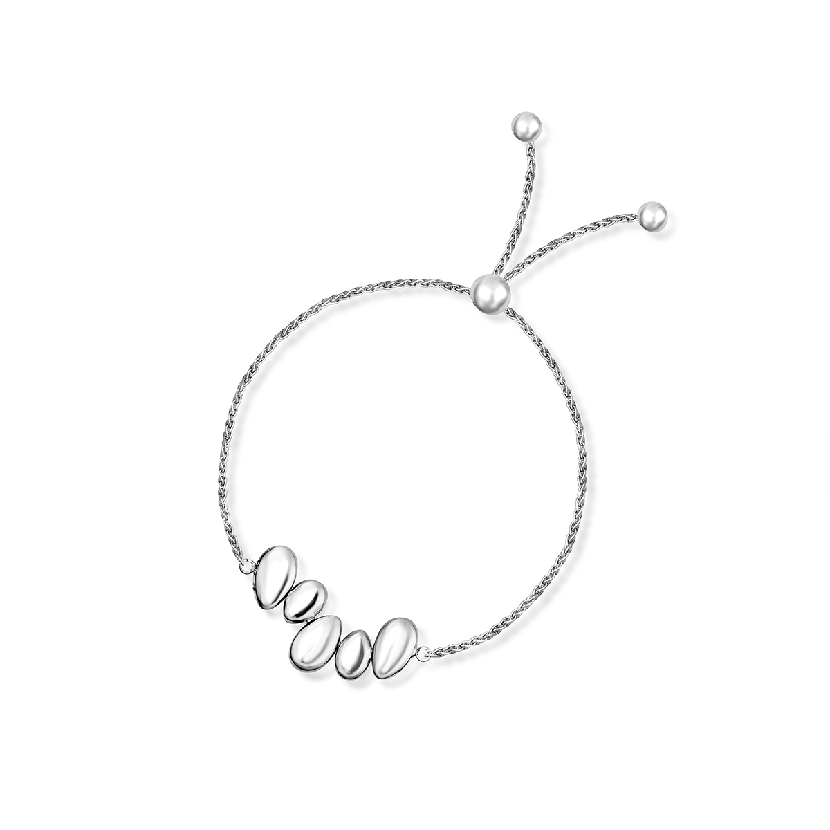 W.KRUK Bransoleta srebrna