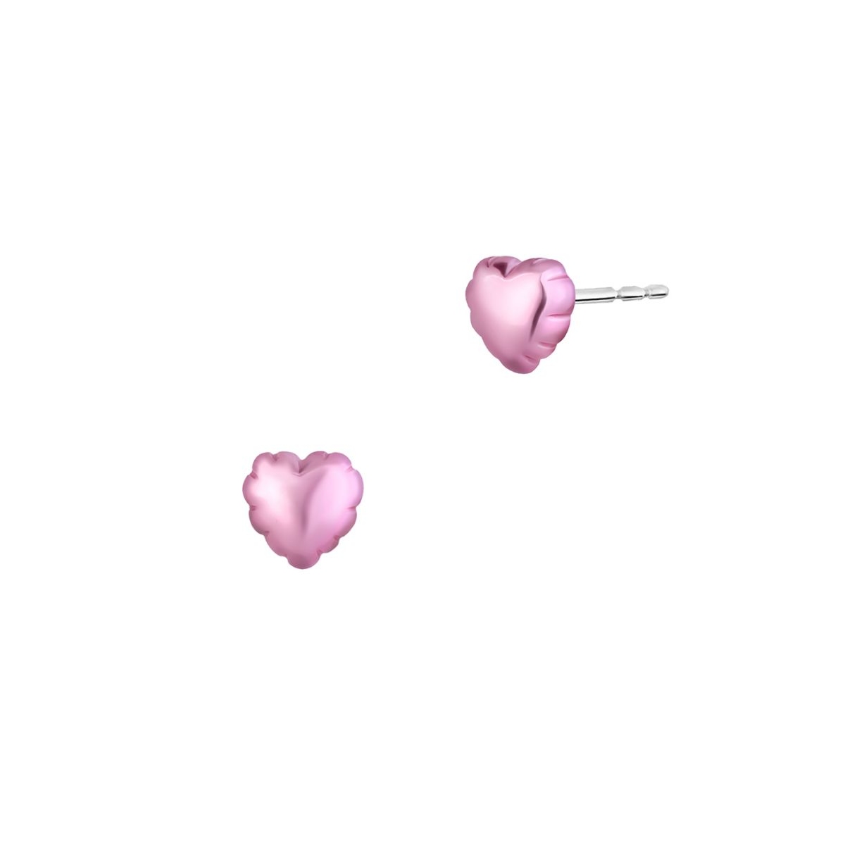 W.KRUK Kolczyki Pink Hearts Princess Club