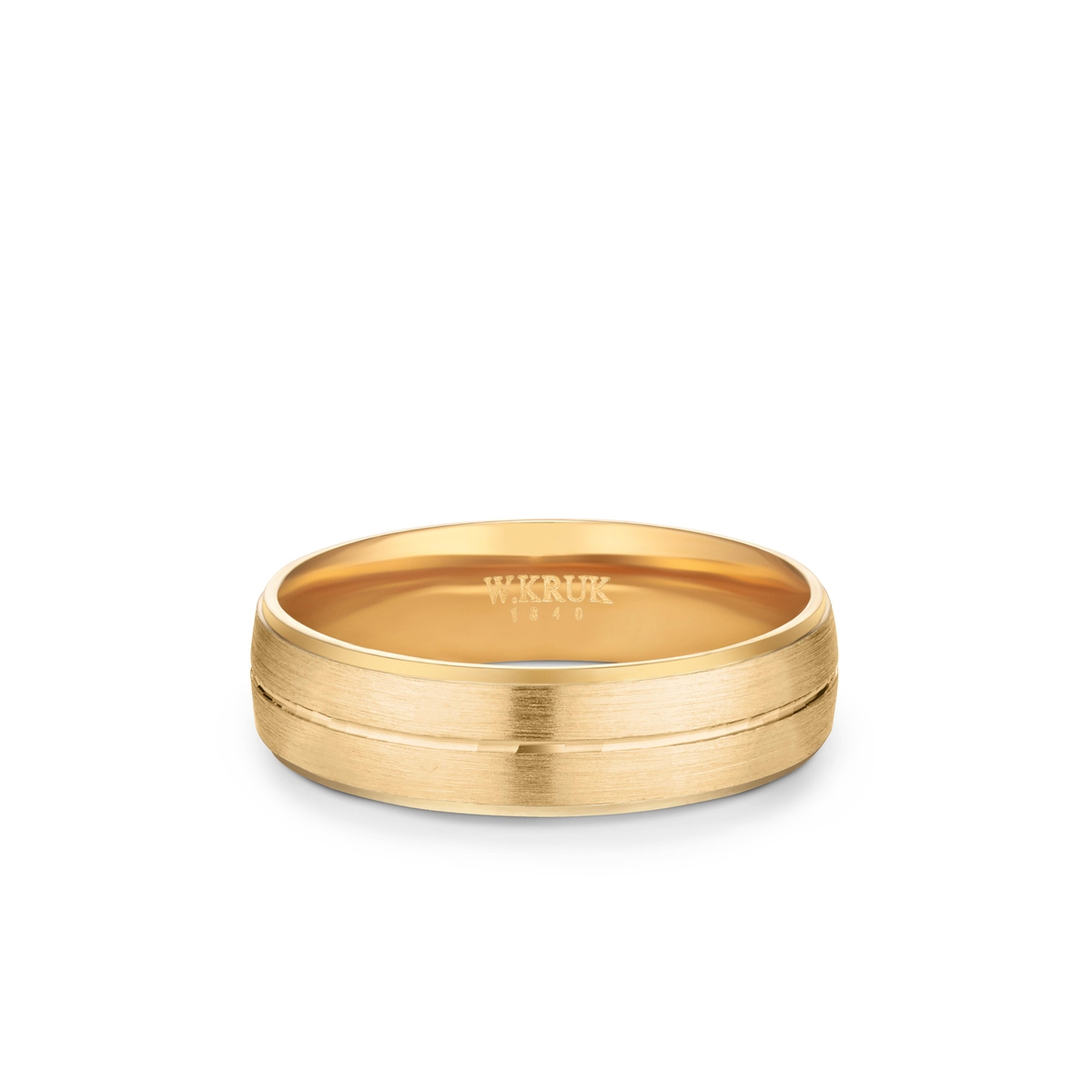 W.KRUK Obrączka złota ROSSA