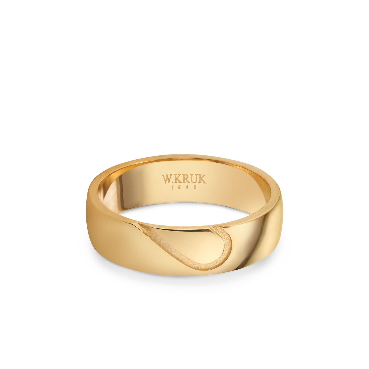W.KRUK Obrączka złota PECTORA