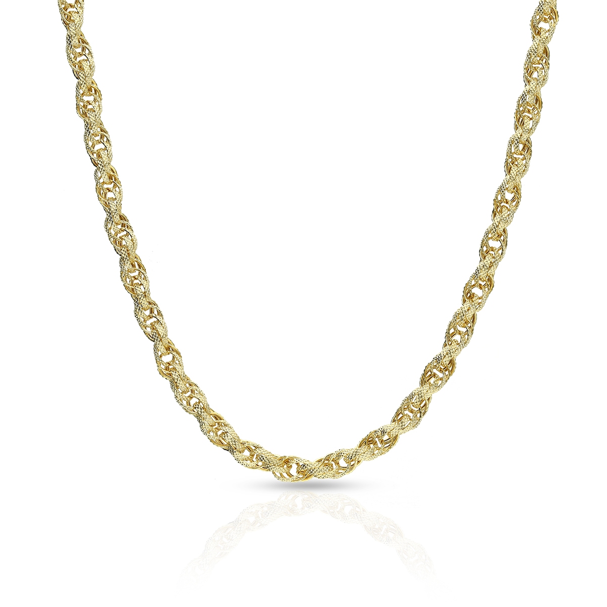 W.KRUK Naszyjnik złoty singapur