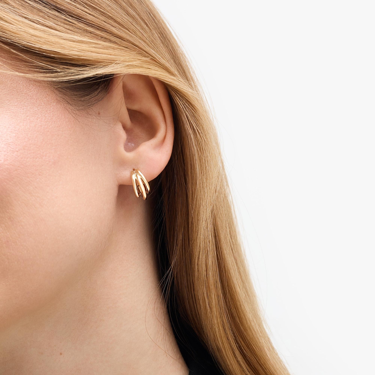 W.KRUK Kolczyki złote