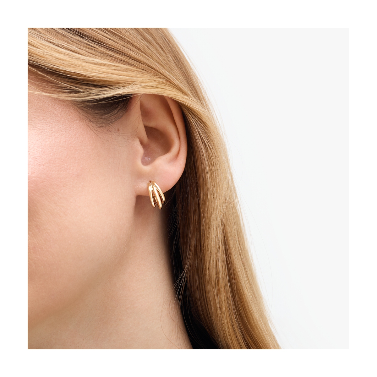 W.KRUK Kolczyki złote