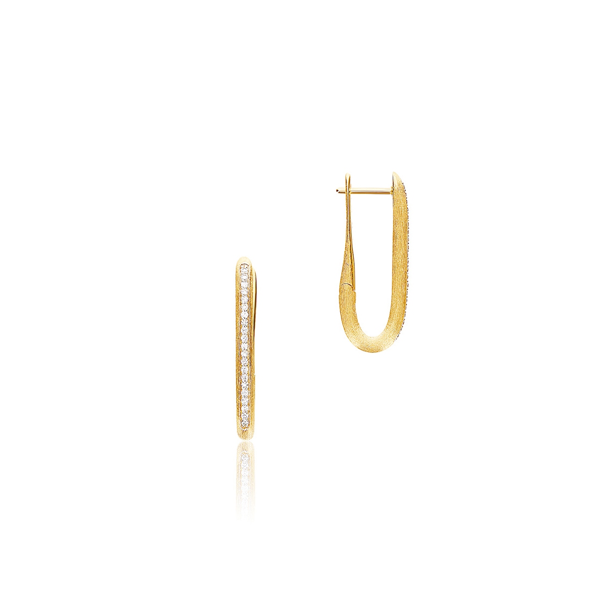 W.KRUK Kolczyki złote Nanis