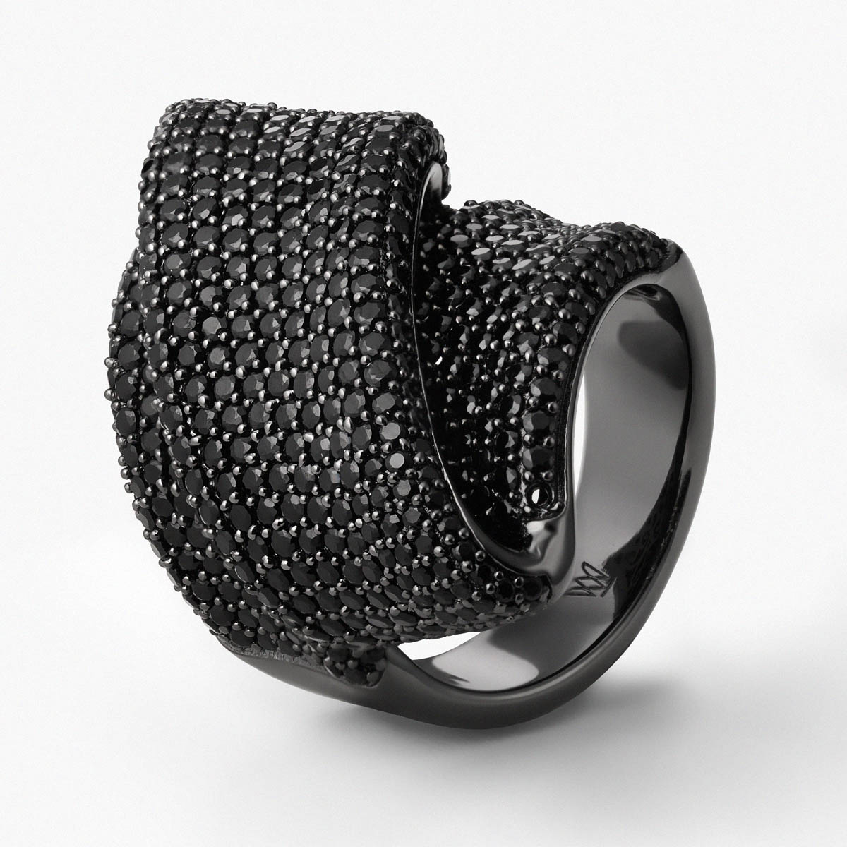 W.KRUK - Pierścionek srebrny Meteory