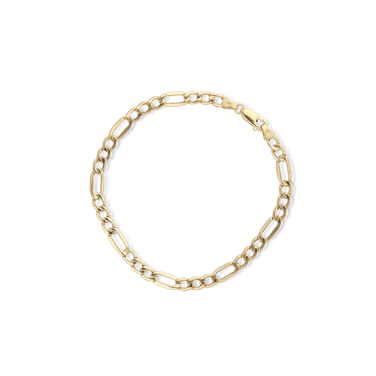 W.KRUK - Bransoletka złota figaro