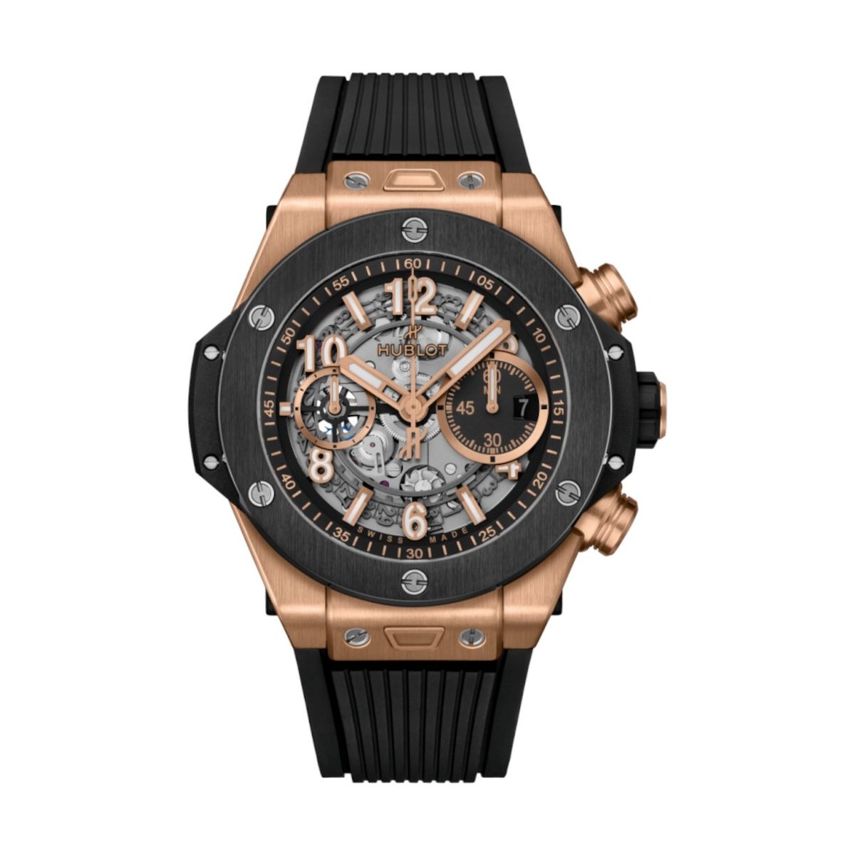 W.KRUK ZEGAREK HUBLOT BIG BANG UNICO KING GOLD CERAMIC