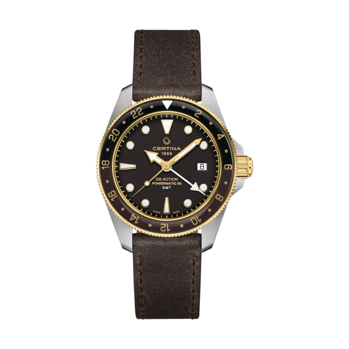 W.KRUK ZEGAREK CERTINA DS Action GMT Powermatic 80