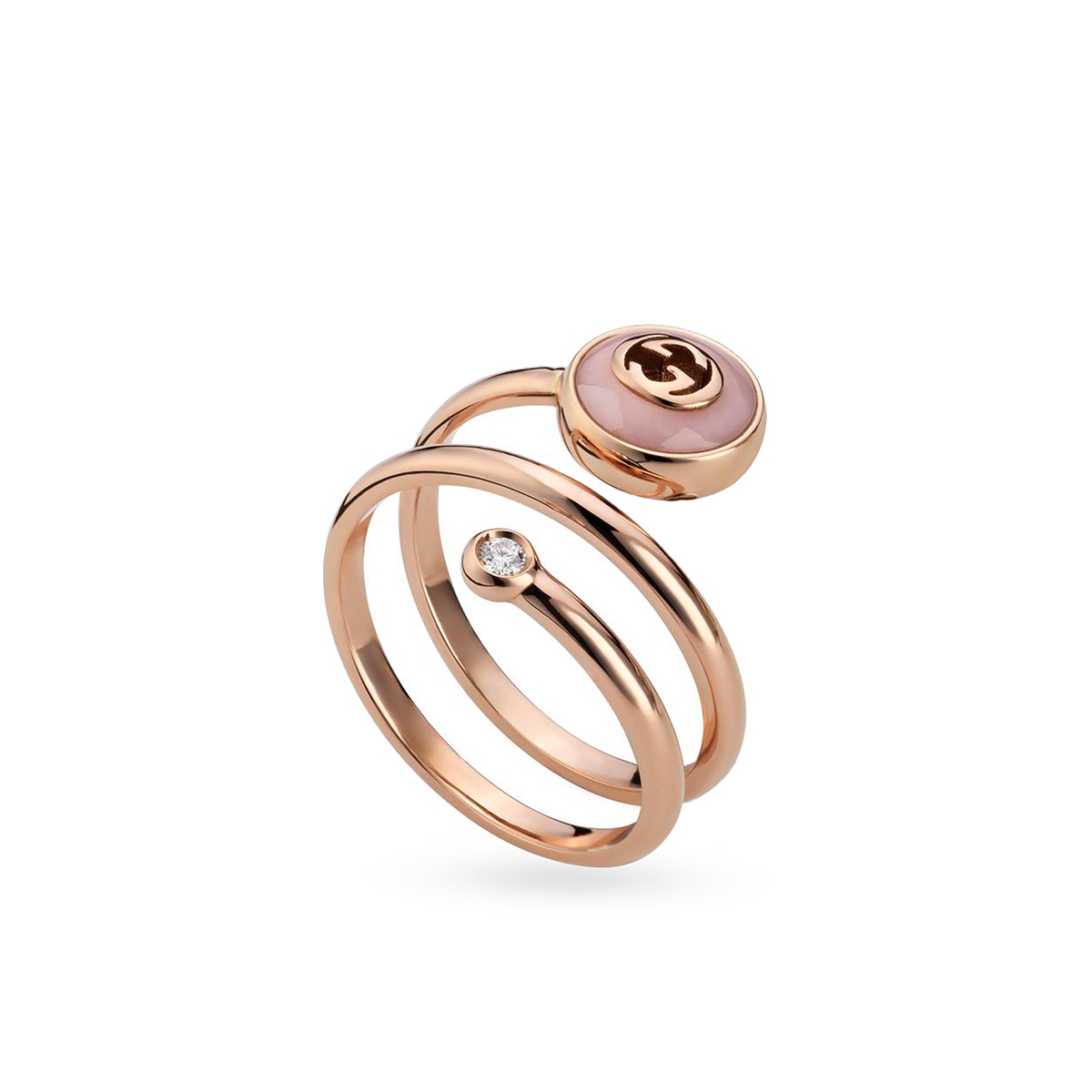 W.KRUK Pierścionek złoty Gucci