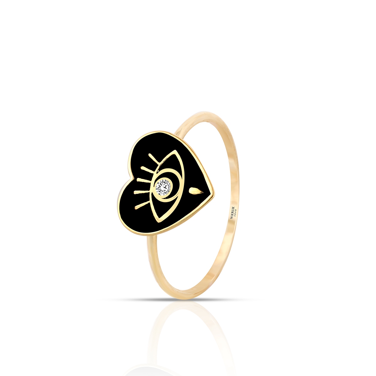 W.KRUK Pierścionek złoty New Gothic