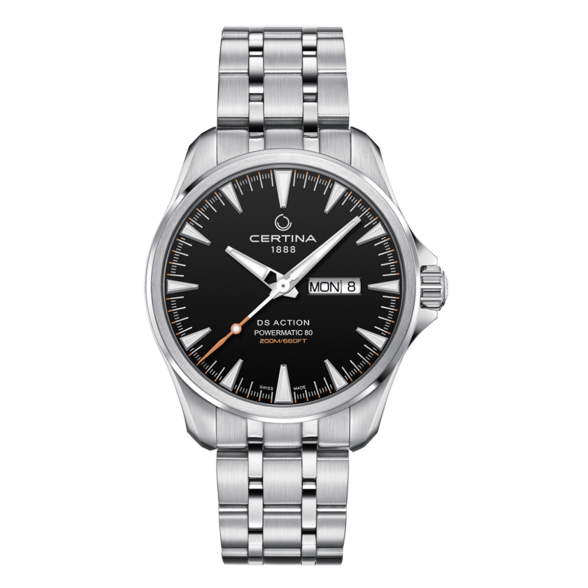 W.KRUK ZEGAREK CERTINA DS ACTION Day Date Powermatic 80