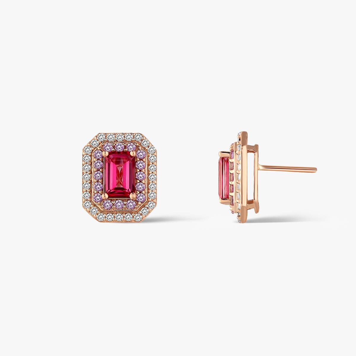 W.KRUK Kolczyki złote Diva