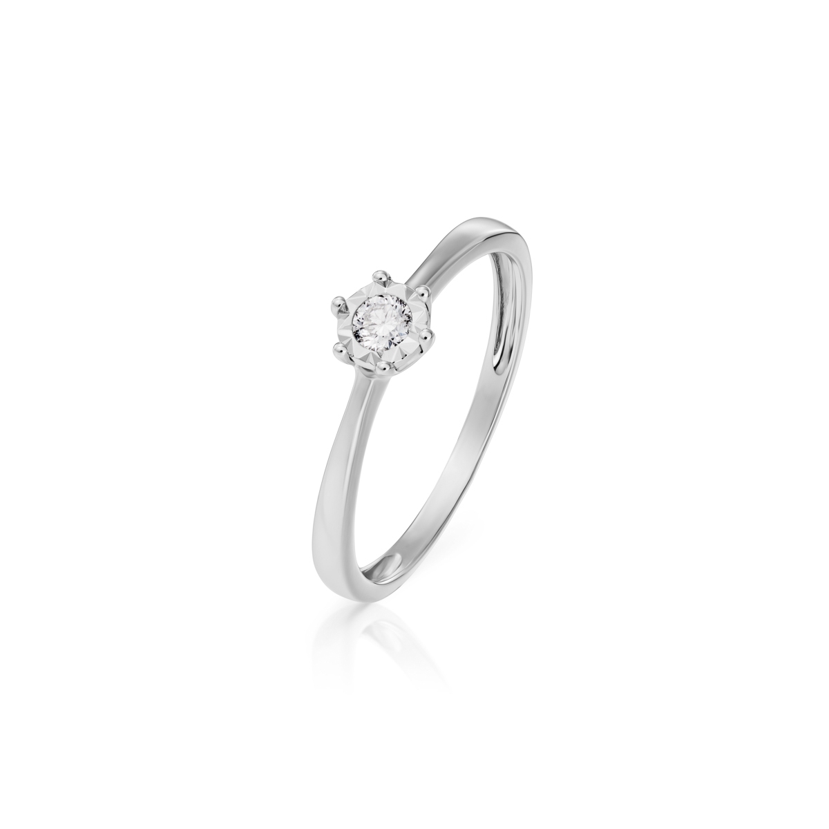 W.KRUK Pierścionek złoty W.KRUK