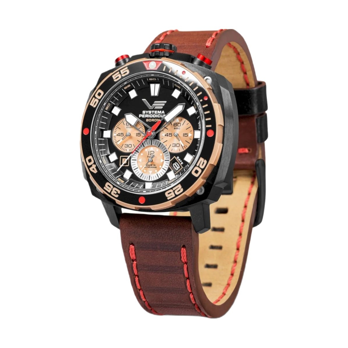 W.KRUK ZEGAREK VOSTOK EUROPE SYSTEMA PERIODICUM BORON