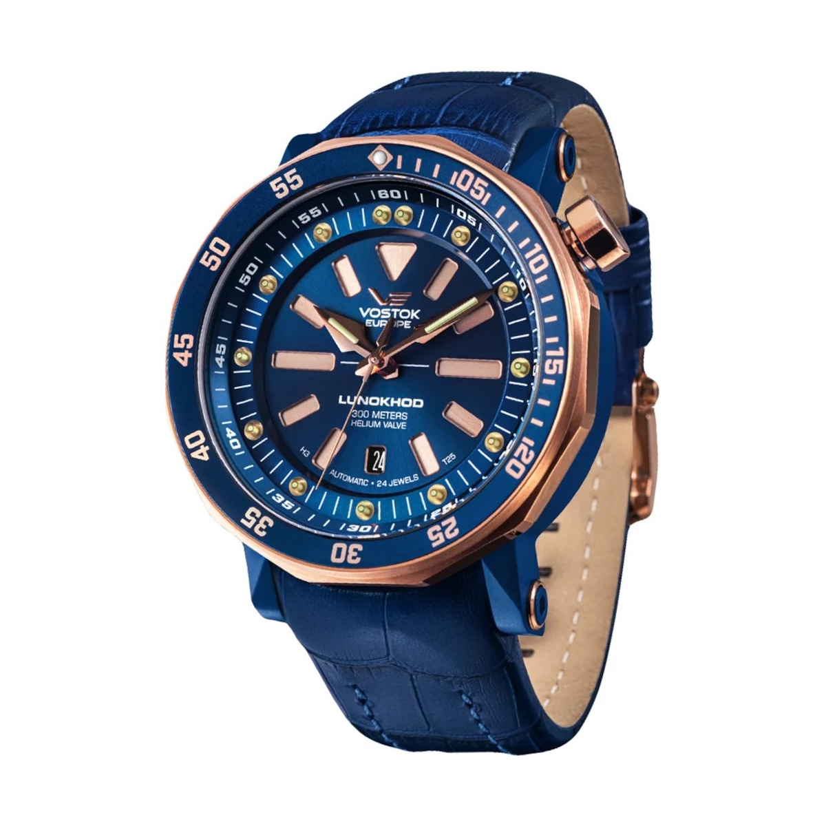 W.KRUK ZEGAREK VOSTOK EUROPE LUNOKHOD-2 AUTOMATIC