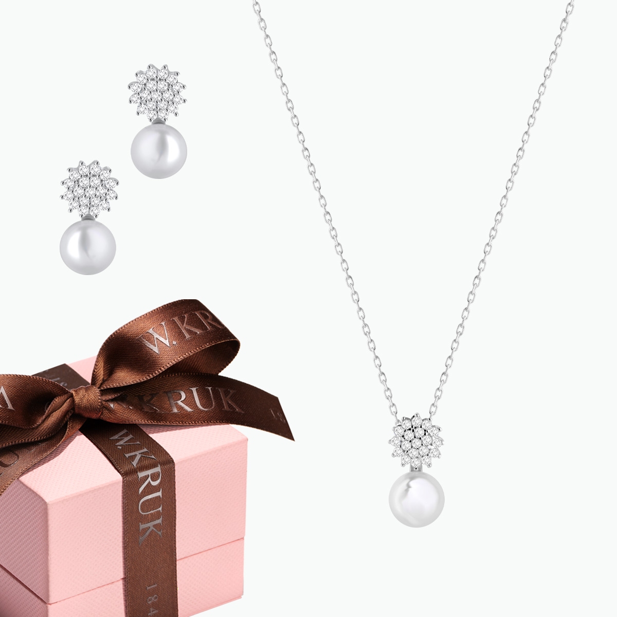 W.KRUK KOMPLET PERŁOWY BLASK