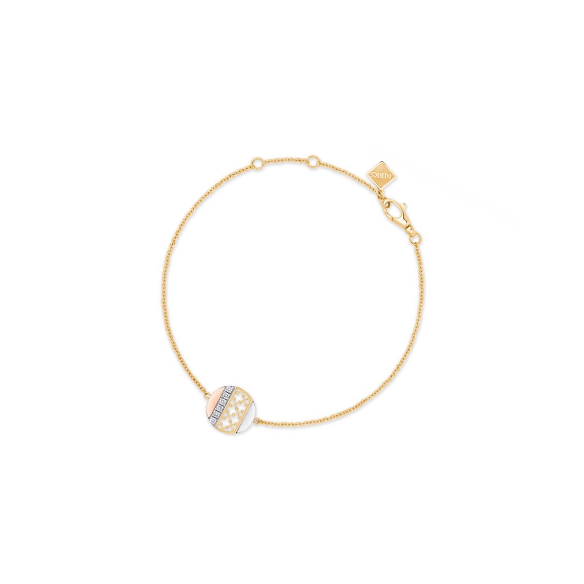 W.KRUK Bransoleta złota Birks