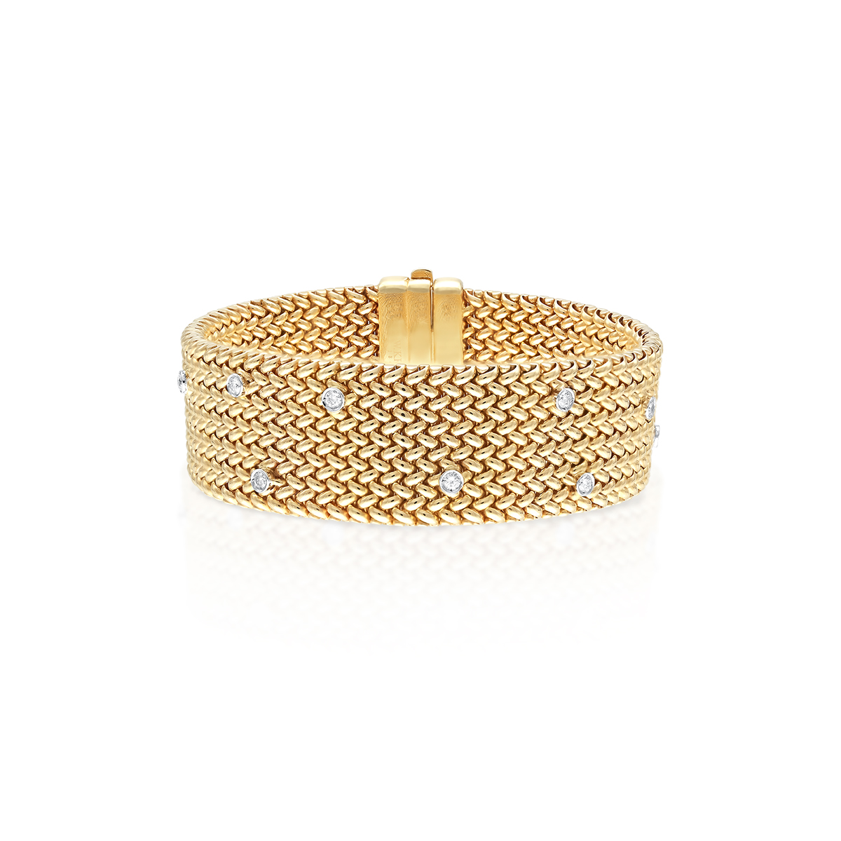 W.KRUK - Bransoletka złota z brylantami