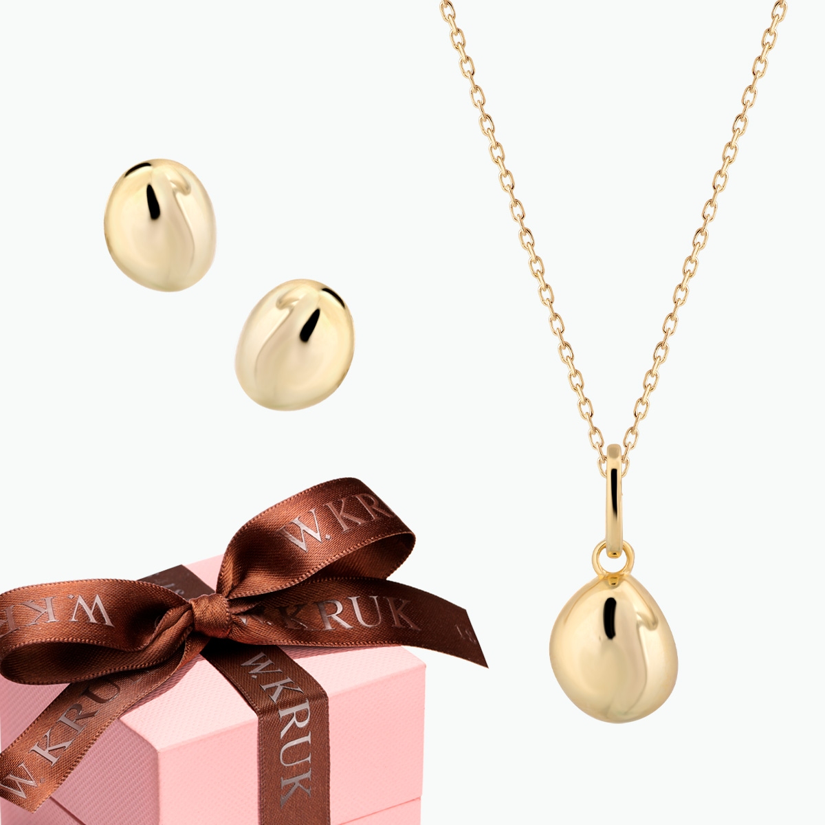 W.KRUK KOMPLET MINIMALISTYCZNY BLASK