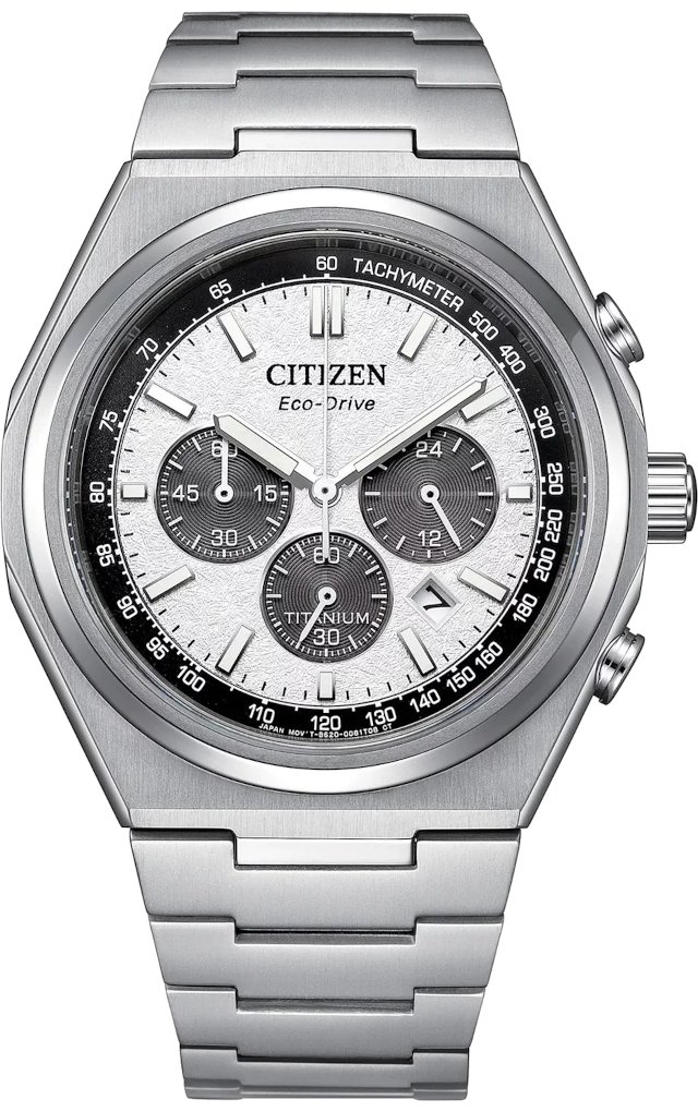 Zegarek Męski CITIZEN Super Titanium Chronograph Zenshin CA4610-85A