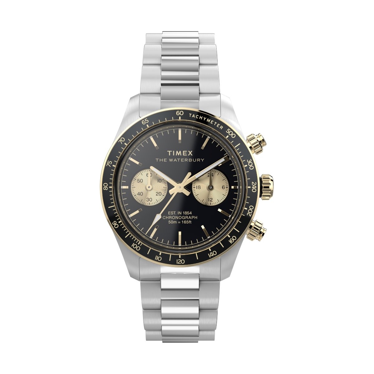 W.KRUK ZEGAREK TIMEX WATERBURY HERITAGE CHRONOGRAPH
