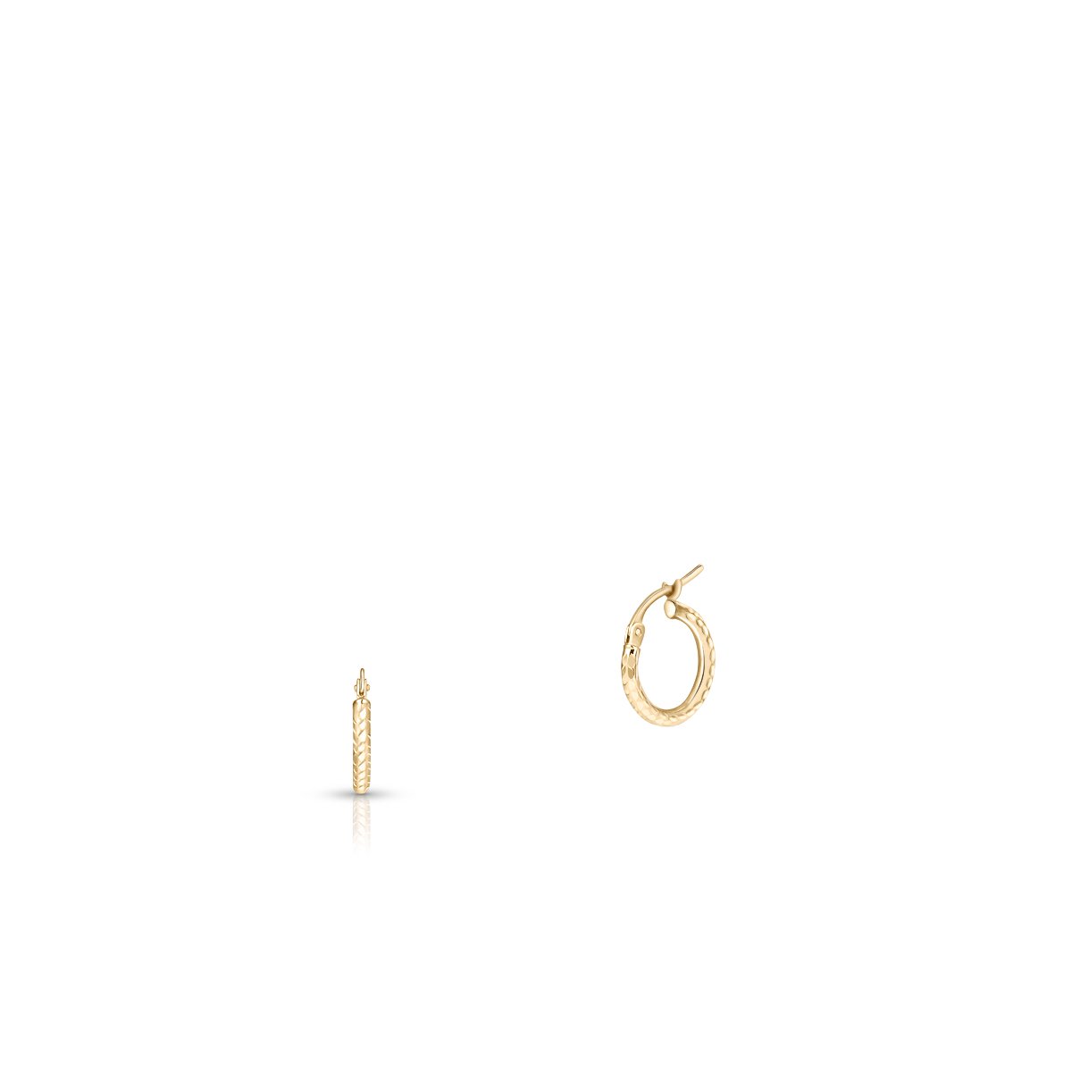 W.KRUK - Kolczyki złote koła