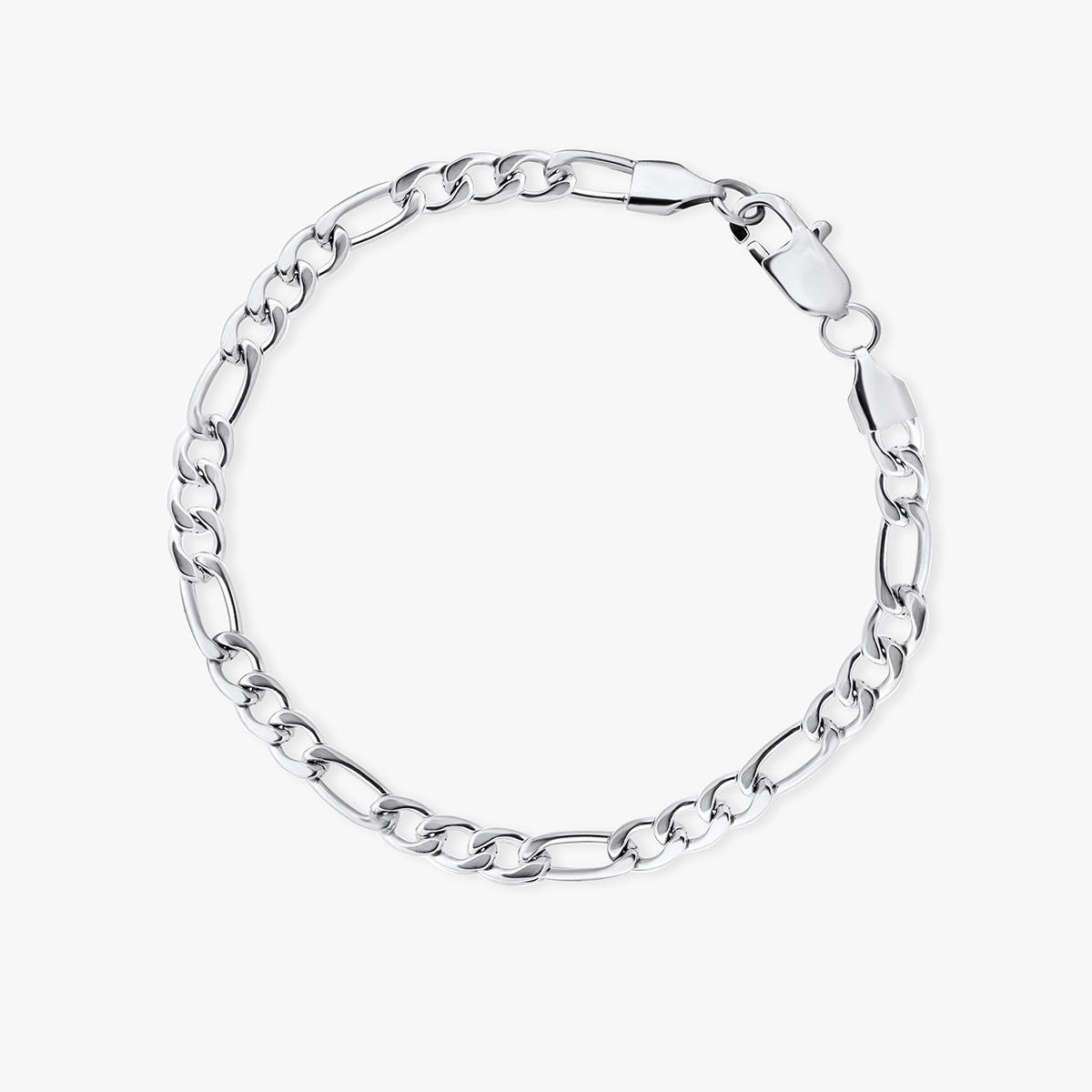 W.KRUK Bransoleta stalowa figaro