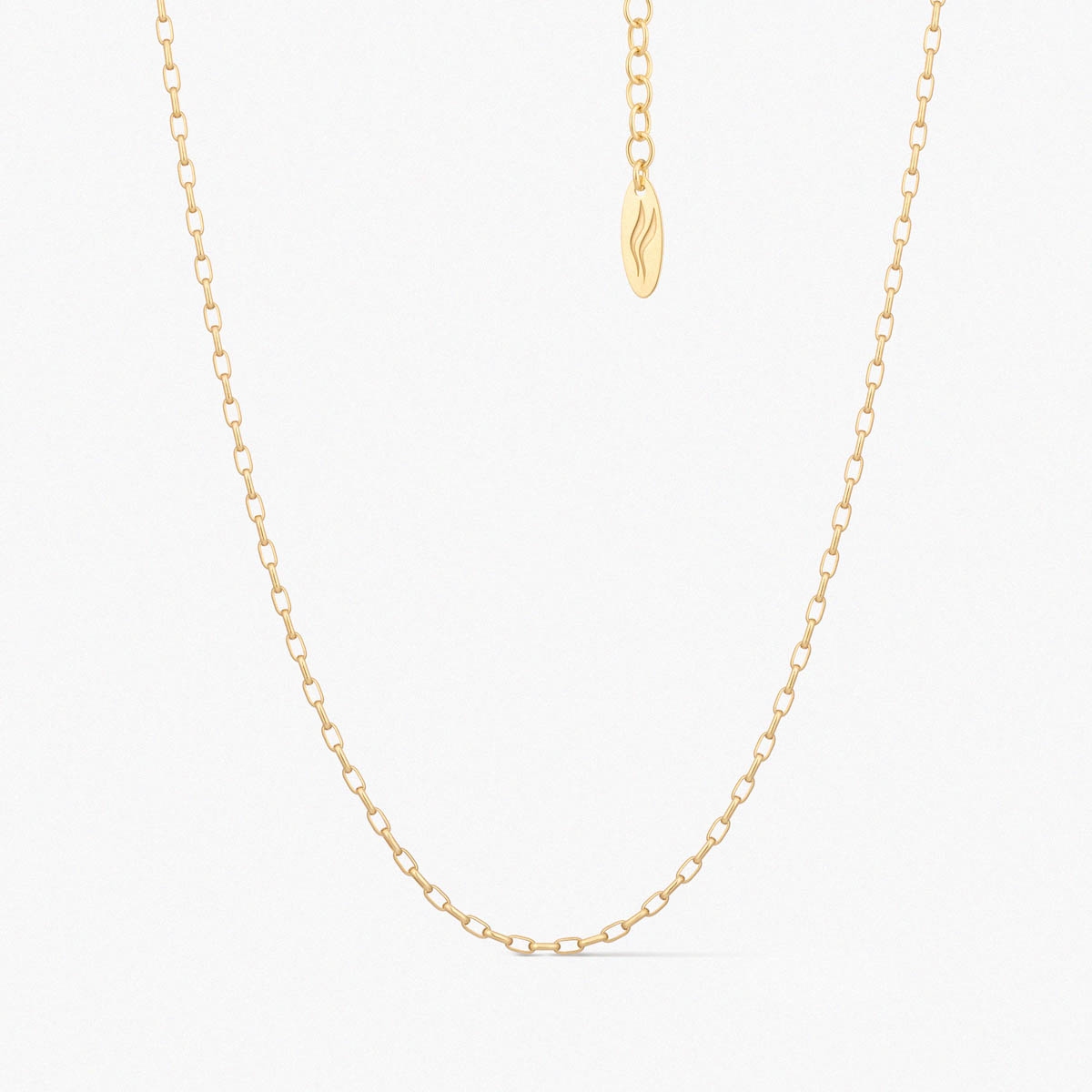 W.KRUK Łańcuszek srebrny ankier Follow