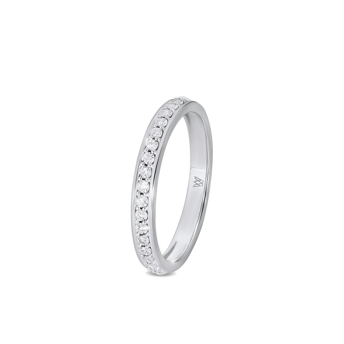 W.KRUK Pierścionek złoty z diamentami