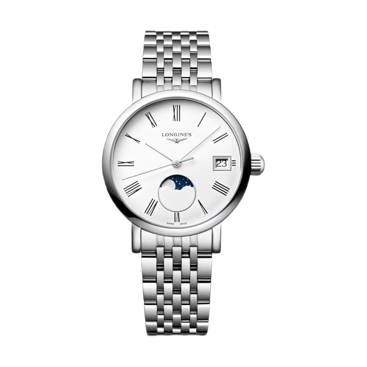 W.KRUK LONGINES ELEGANT COLLECTION MOONPHASE