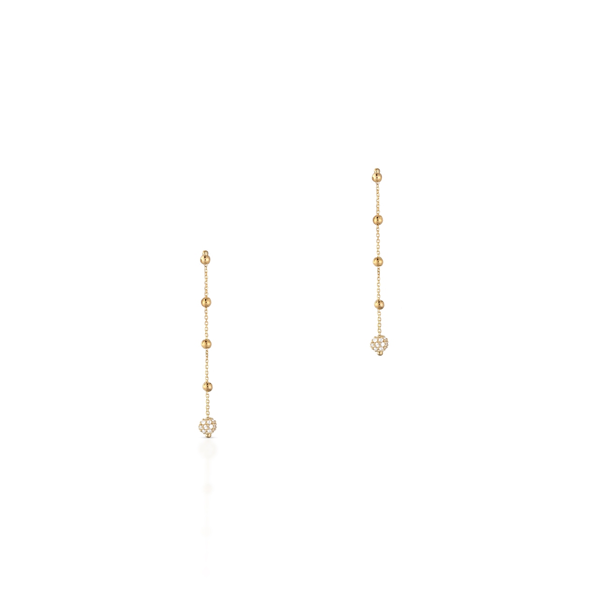 W.KRUK Kolczyki złote